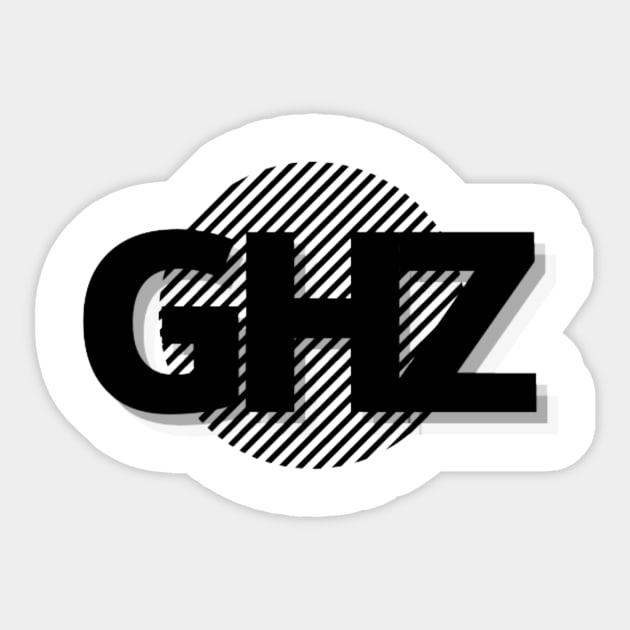 Ghz one Sticker by Ghz